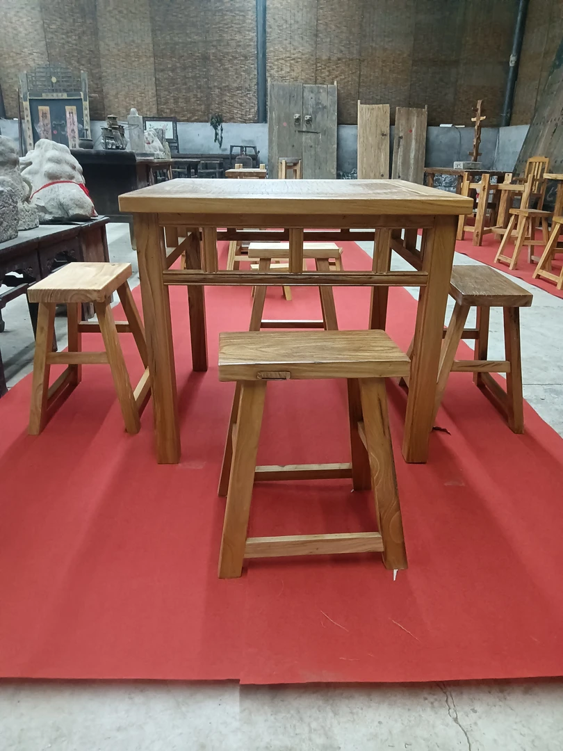 老榆木桌子(包老不包邮)