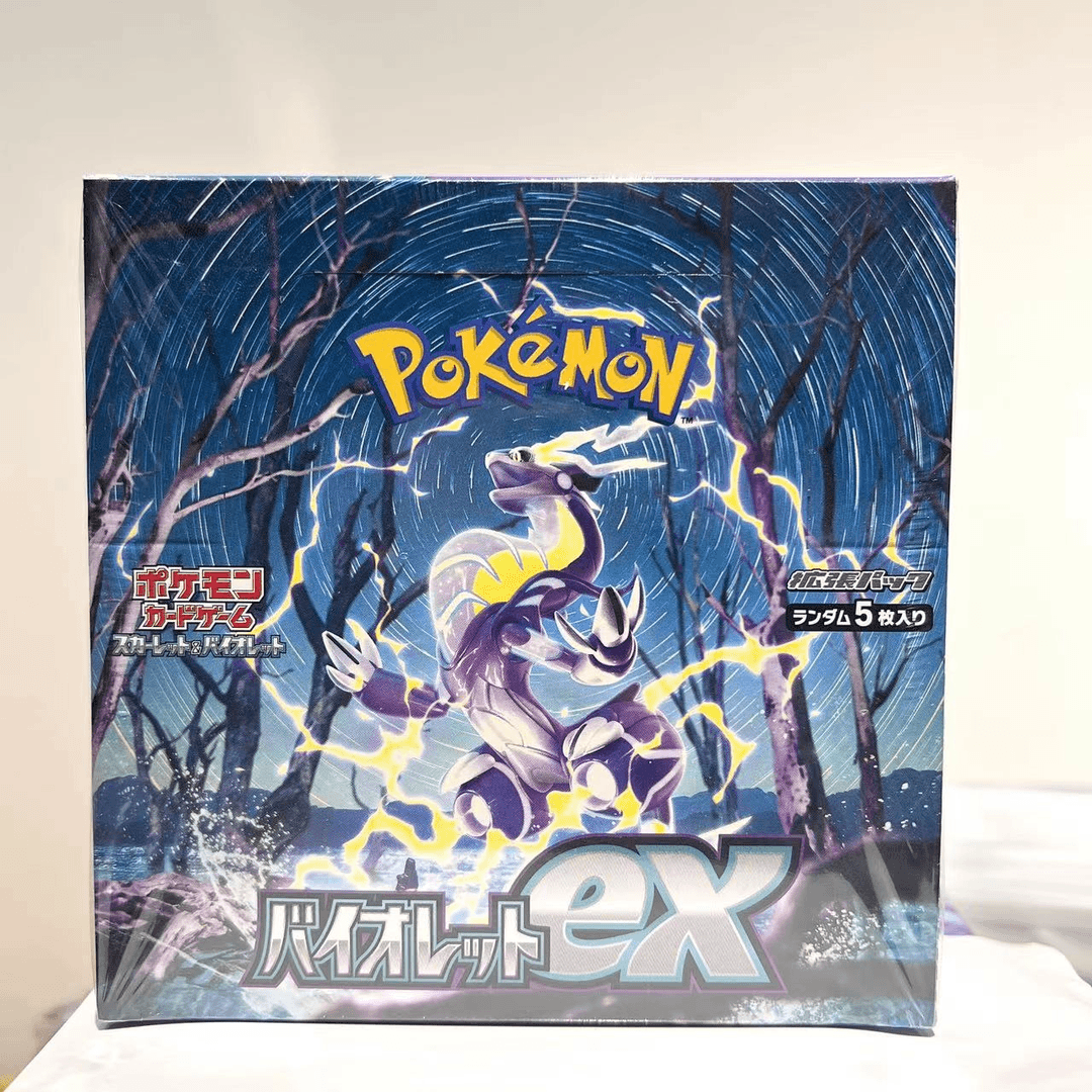 PTCG/宝可梦卡牌日版宝可梦 sv1v紫卡牌盲盒拆盒产品拆封