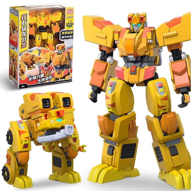 正版帮帮龙10探险先锋2异特龙儿童恐龙变形机器人玩具男孩童金刚