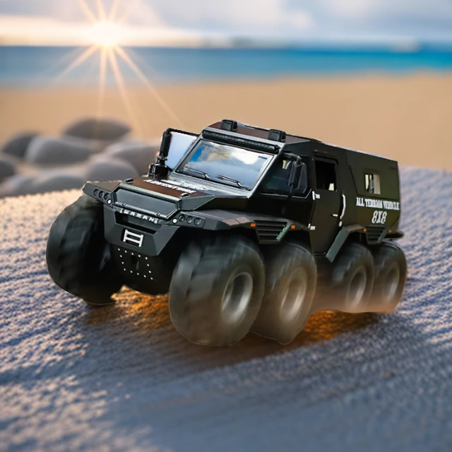 【新人福利】1:24真服哲莎满8*8合金车模摆件收藏玩具