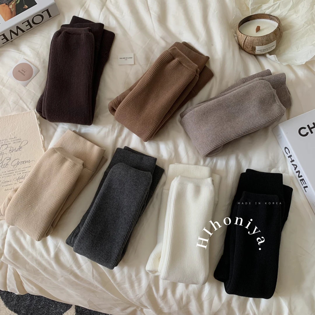 HiHONiYA【暖洋洋】Hihoniya~2023加绒加厚打底裤子韩版童装