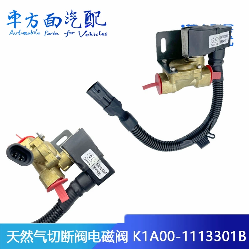 适用于天然气客车重汽低压燃料切断电磁阀 K1A00J57A01113301