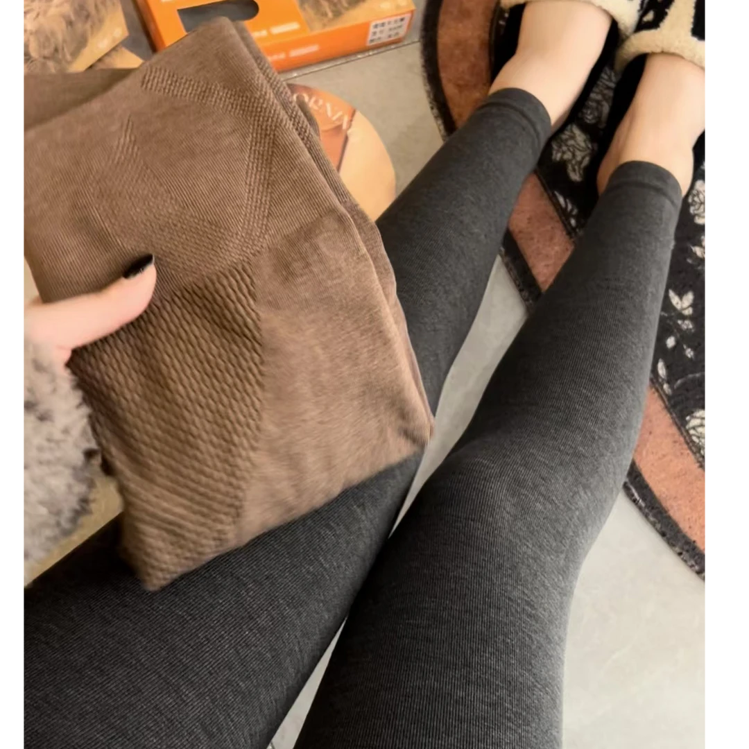 打底裤女秋冬季2024新款羊毛保暖裤秋裤棉裤外穿打底裤