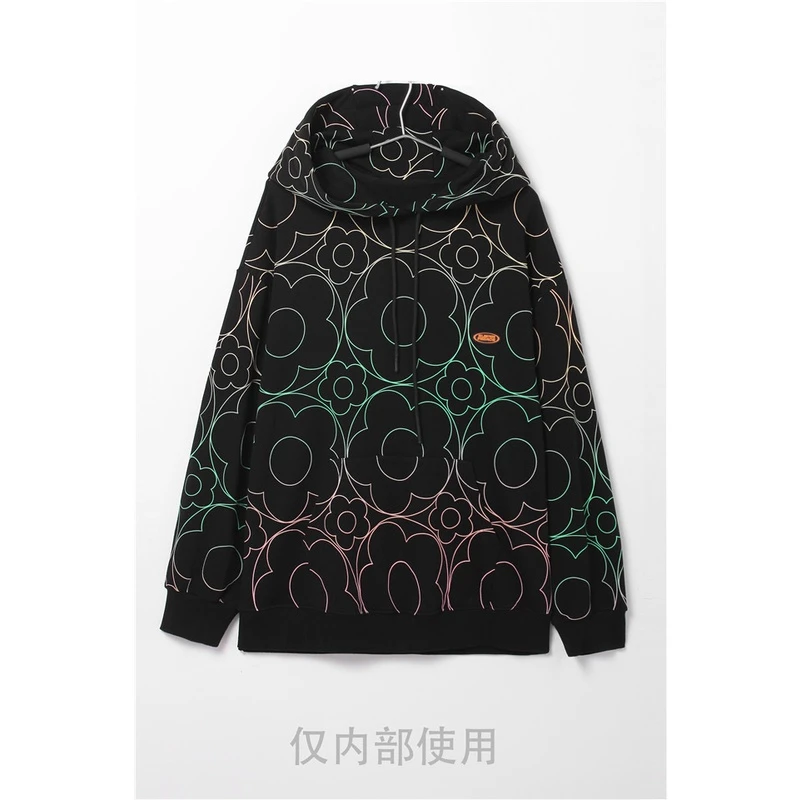 L195花花纹样卫衣