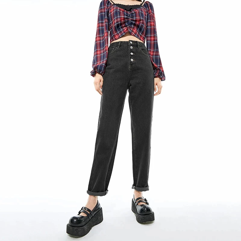 L476锥形牛仔裤（默认不含配饰）