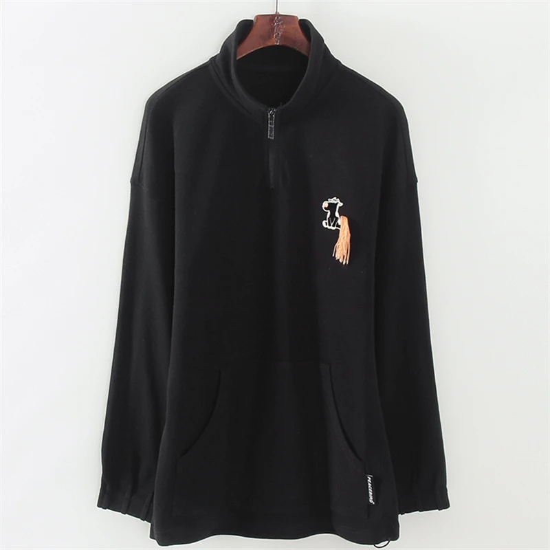 Z431高领长袖针织衫