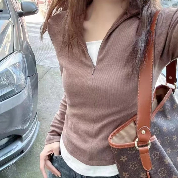 【PGXIAOM】润秀定制半高领打底衫(加绒)DD1129