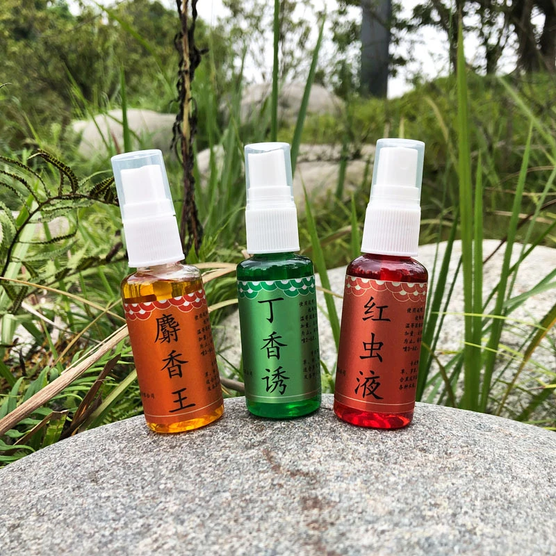 钓鱼鱼饵添加剂红虫液丁香麝香王野钓诱鱼剂鲫鲤草鳊鱼垂钓饵料