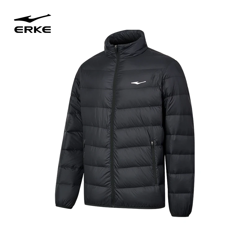 鸿星尔克燚能科技丨2024新款羽绒服户外运动男防泼水羽绒服-2025