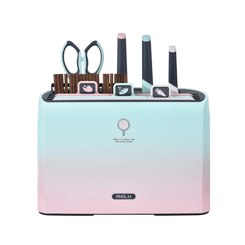 MELU米鹿 砧板刀筷消毒机多功能筷子烘干器家用小型刀具收纳座