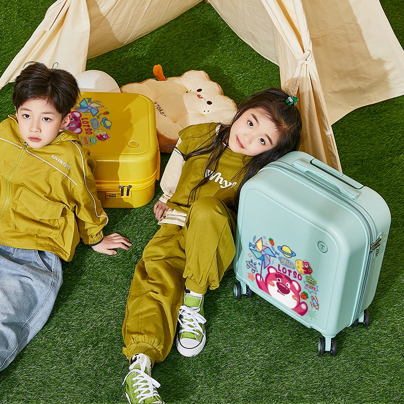 KALANGCHI/卡朗驰儿童行李箱万向轮拉杆箱18寸20寸轻便旅行箱包