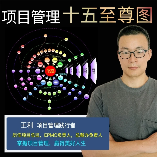 项目管理-十五至尊图-五大流程十大知识领域-项目经理必备