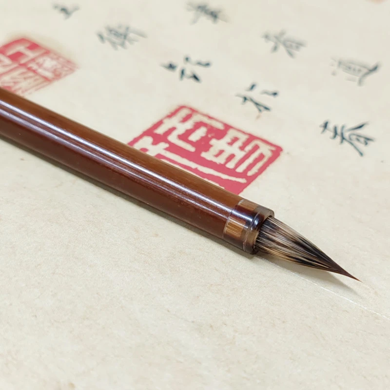 簪花小楷作品级紫毫小楷毛笔