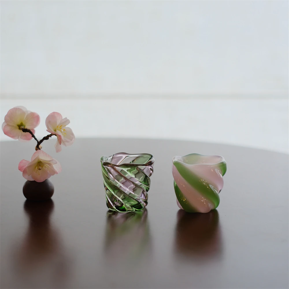 大碗茶器知雪知雨高硼硅玻璃主人杯中式简约家用茶杯水杯功夫茶具