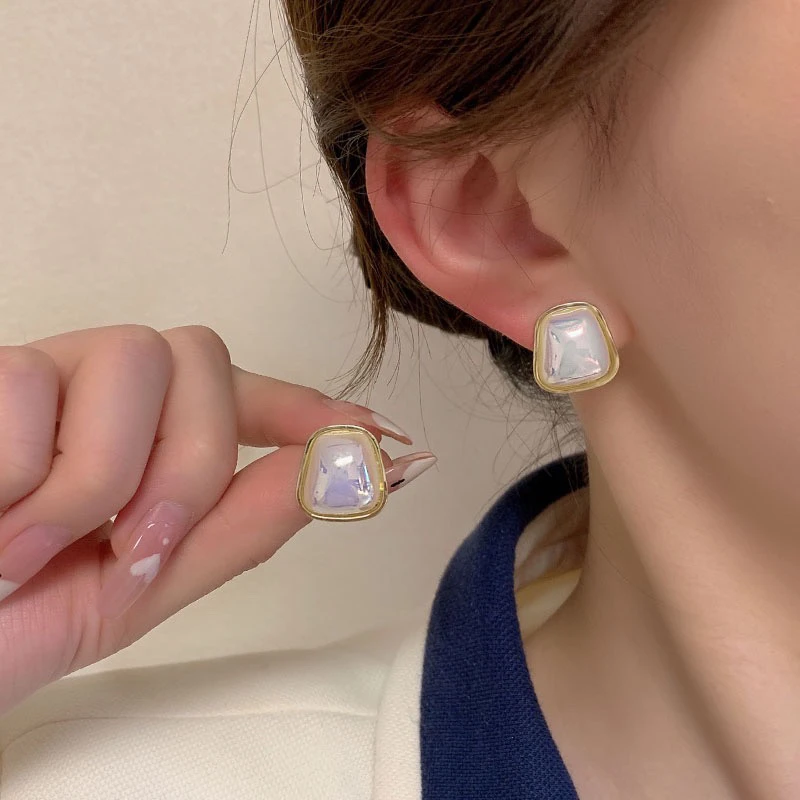 【最后三天】S925银针轻奢不规则耳钉1038