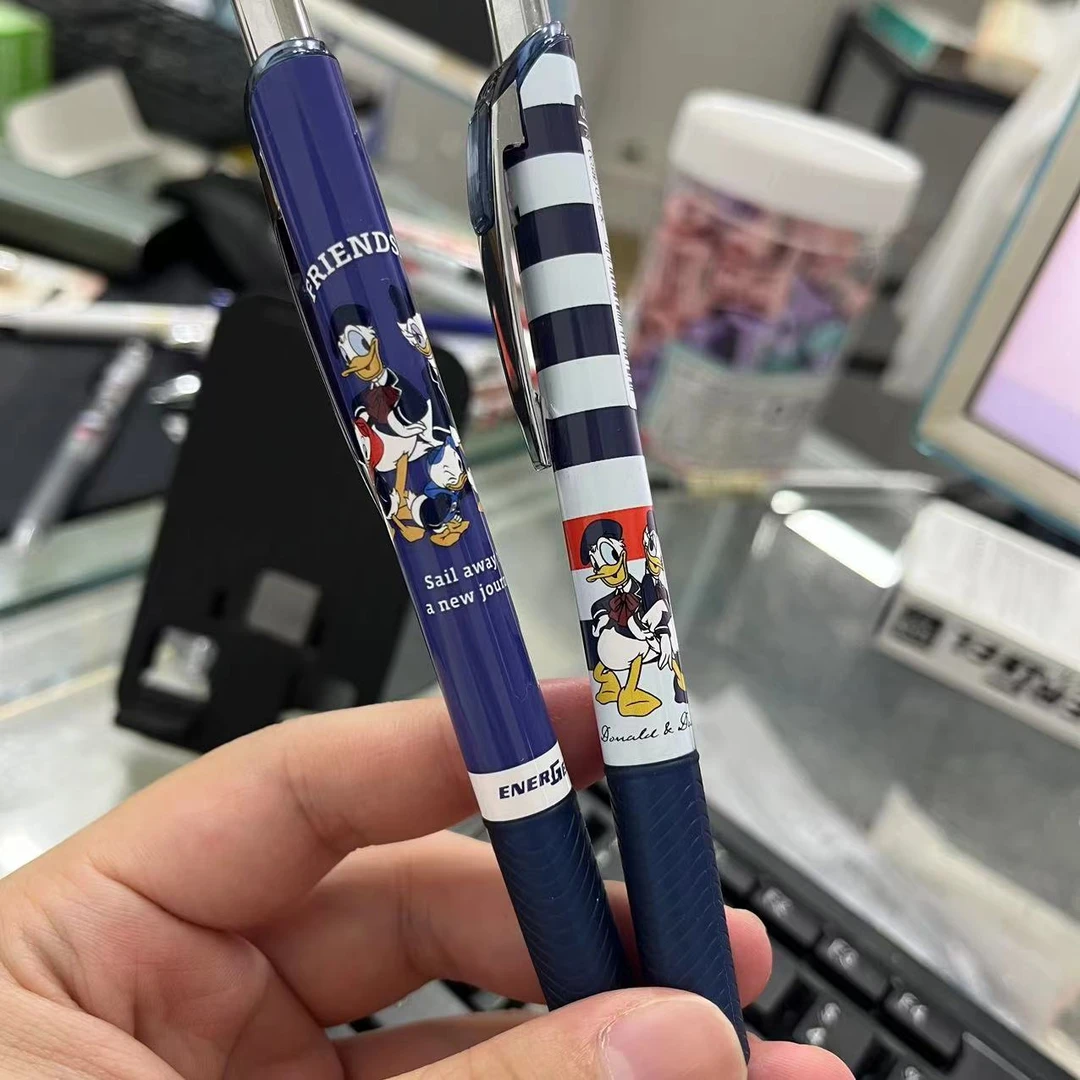 派通唐老鸭单只中性笔进口速干好看笔