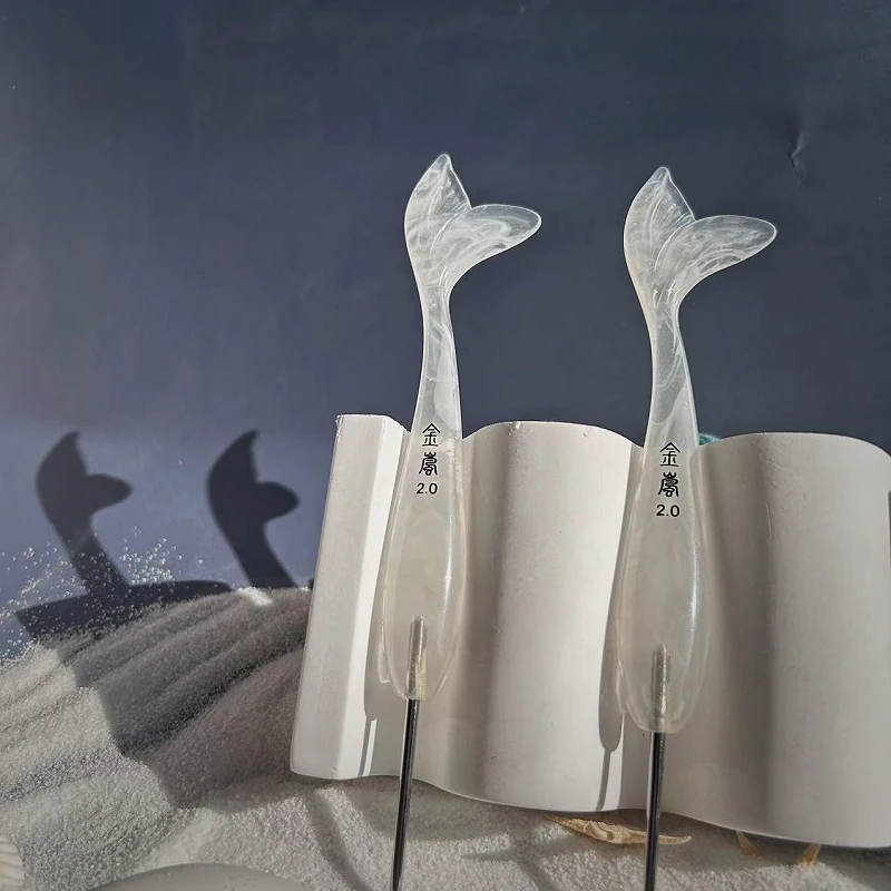 金岚金岚钩针树脂鱼尾配精抛针头手工编织工具