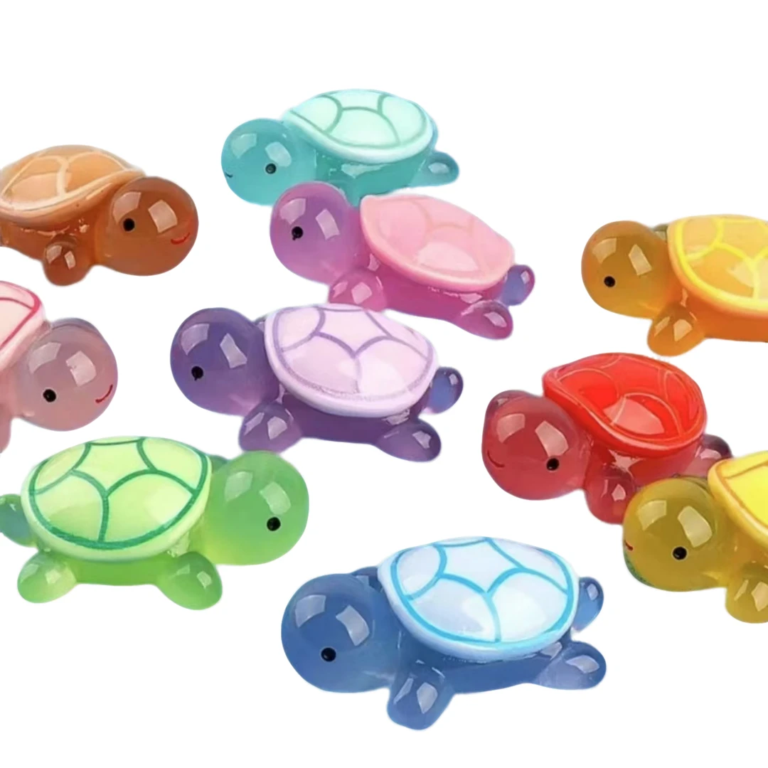 【乌龟直发】夜光乌龟树脂diy摆件手工创意玩具