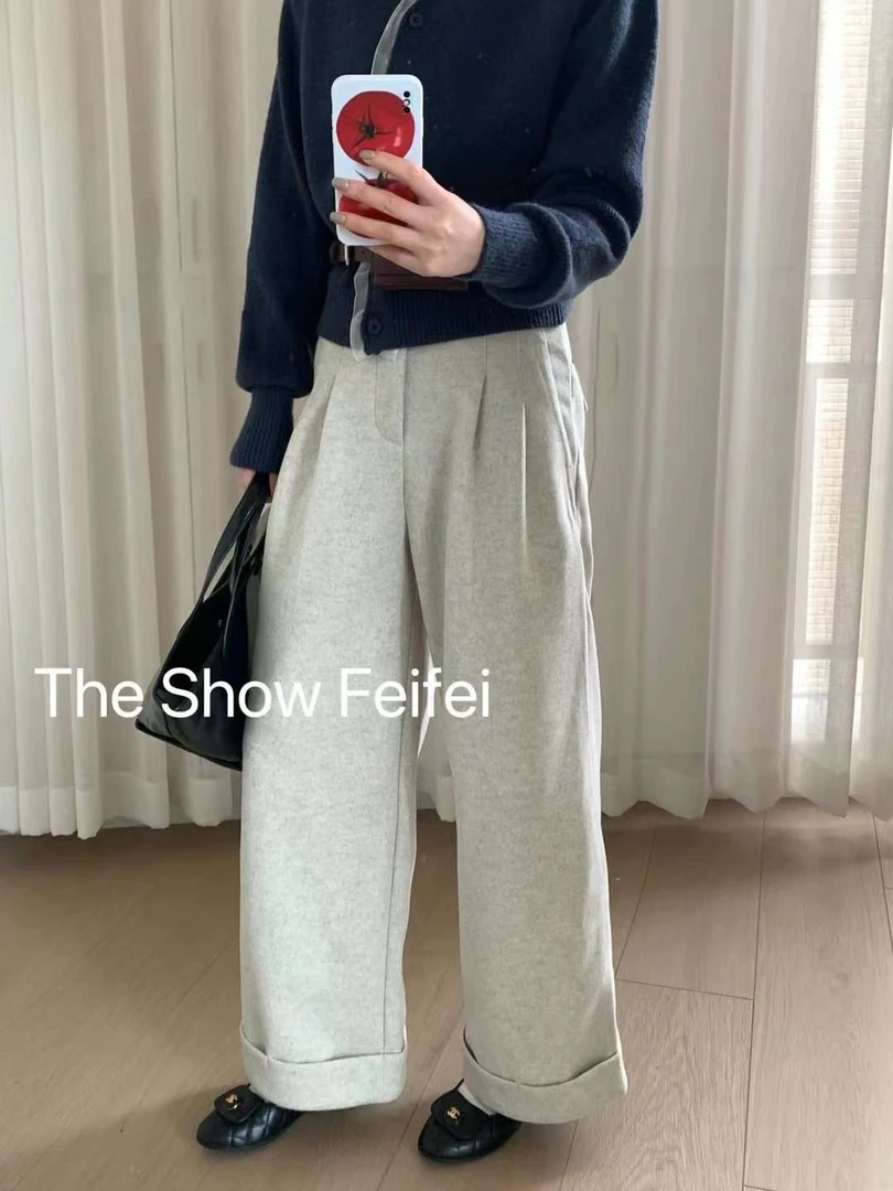 （加厚毛呢裤）秋冬韩版加厚显瘦毛呢裤 A437-K2478