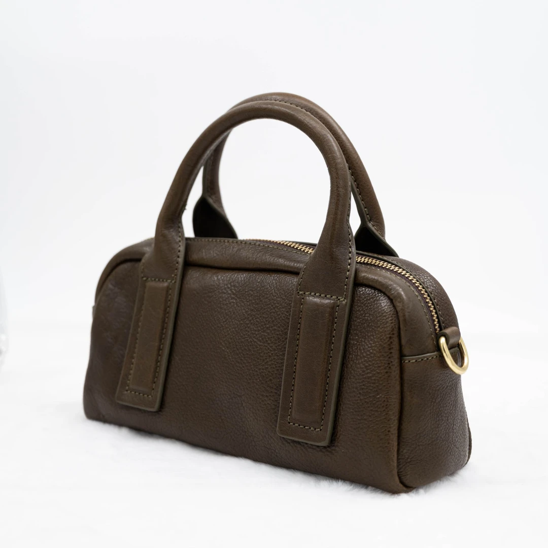 保龄球包——宝恩时尚新款真皮手提单肩女包TL24714