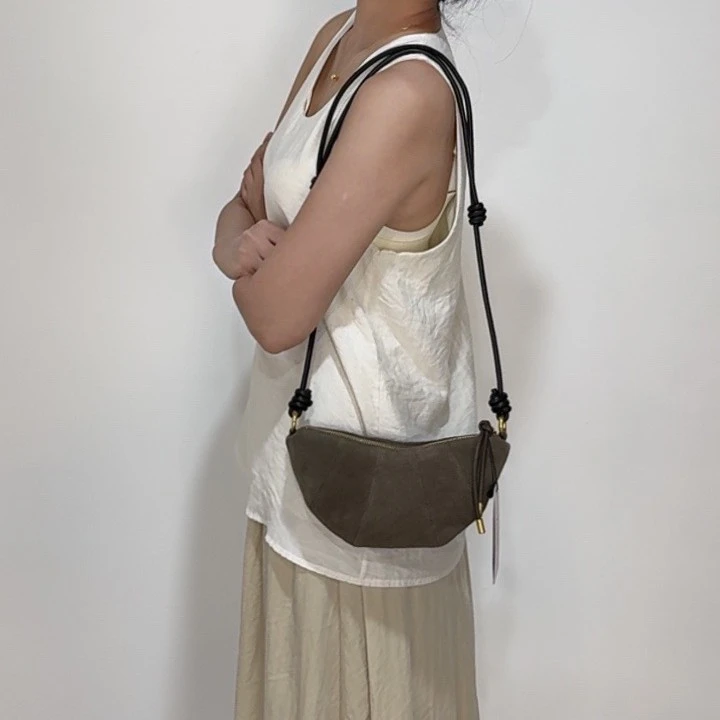 牛角包宝恩时尚牛皮反绒皮潮流可颂TL2452