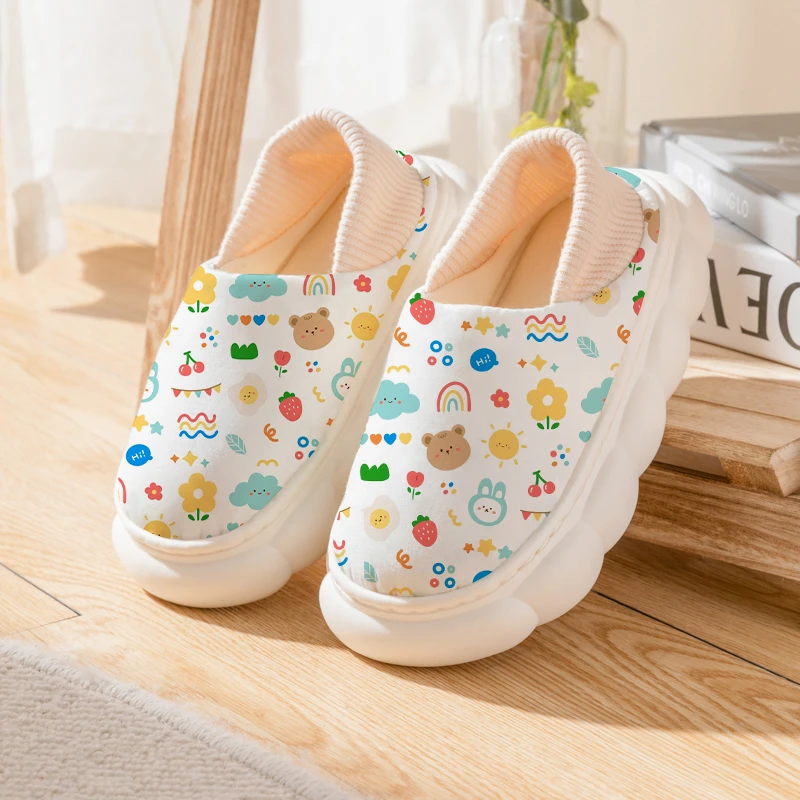 月子鞋产妇包跟透气产后11月12月1月2月3份孕妇软底室内防滑拖鞋