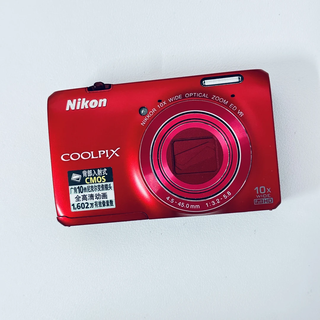 95新 Nikon/尼康 s6300精品成色1600w像素10倍光变人景都能拍福利