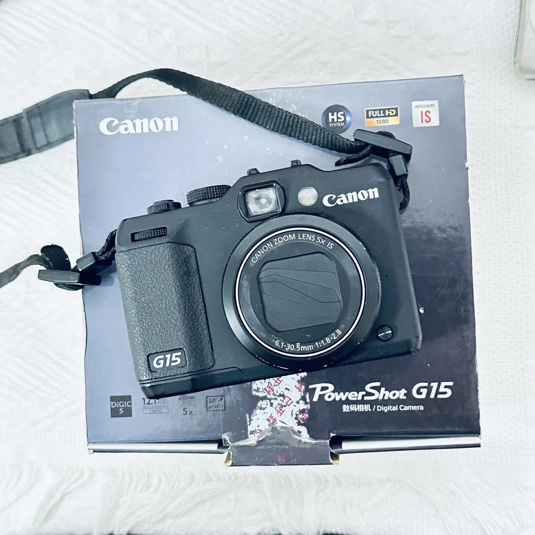 9新 Canon/佳能 g15带原盒g12平替 机皇专业相机懂货买福利价