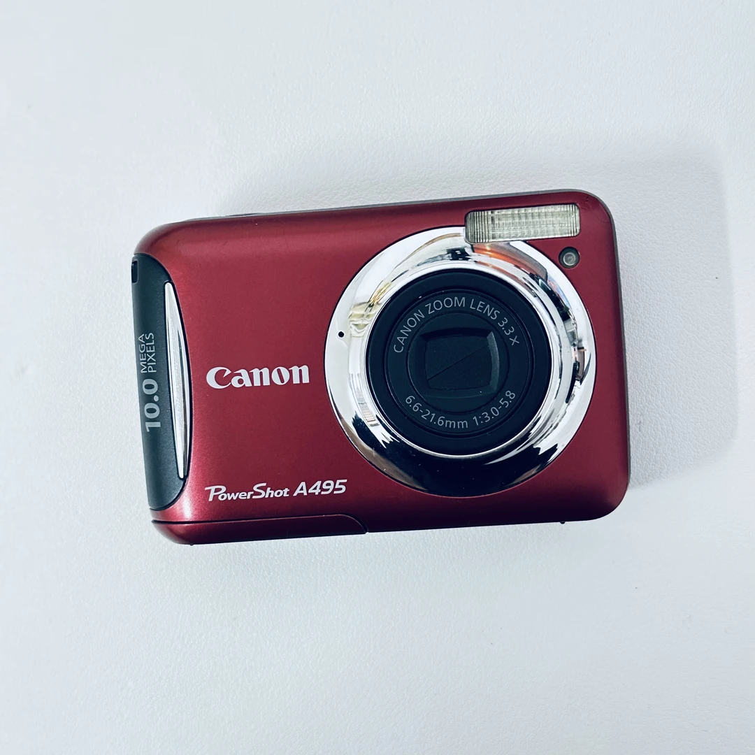 9新 Canon/佳能 a495大福利款1000w像素人像闭眼入五号电池自备
