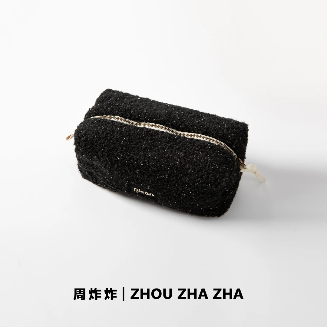 【周炸炸】休闲毛绒化妆包#242293