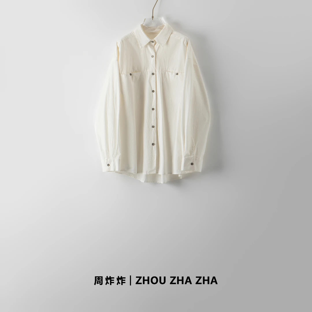 【周炸炸】简约休闲衬衫#242588