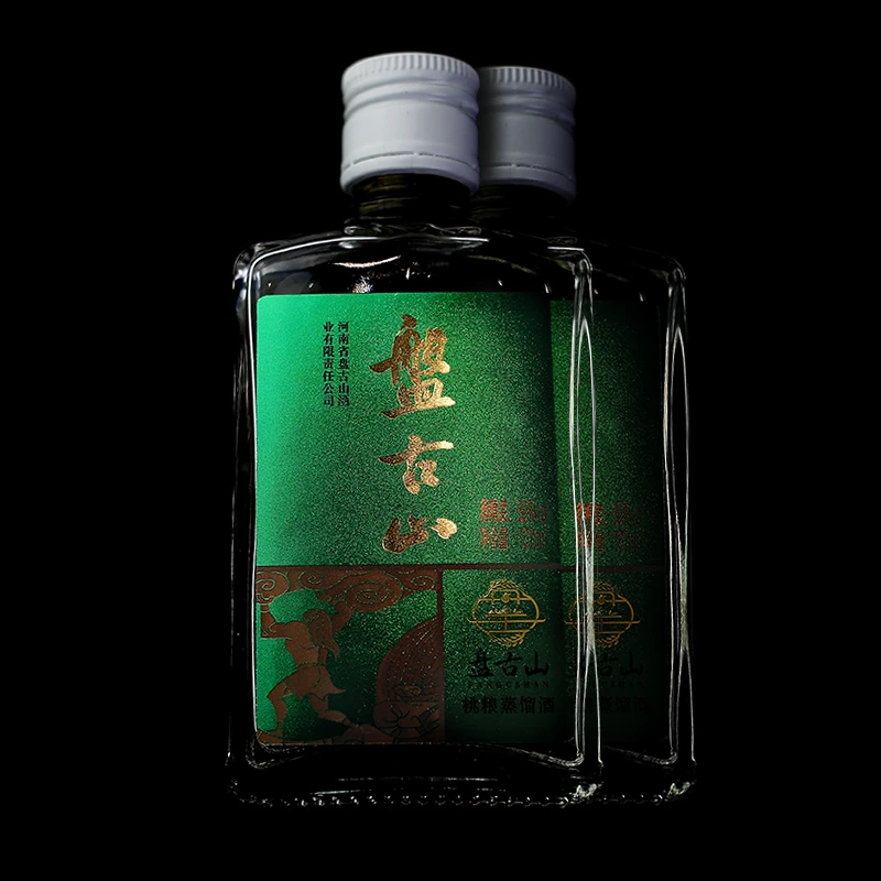 盘古山【品鉴福利2瓶装】桃粮蒸馏酒果香浓郁口感柔和50%vol100ml