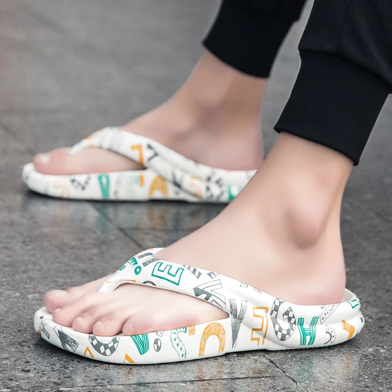 2024新款踩屎感人字拖女夏季防滑外穿脚肥凉拖夹脚拖鞋沙滩爆款