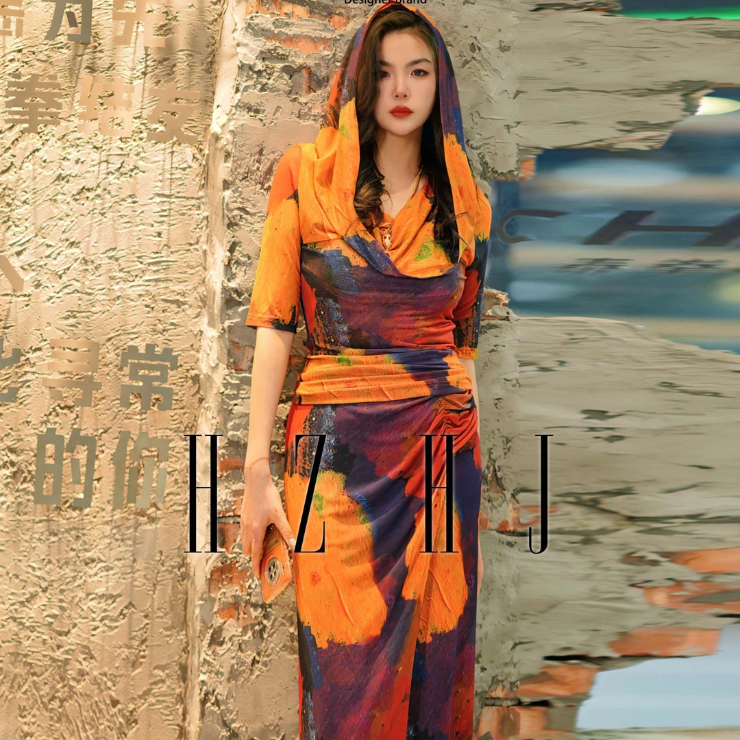 HZHJ新款设计师款  拳击手     套装裙显白显瘦时尚大牌高级感096