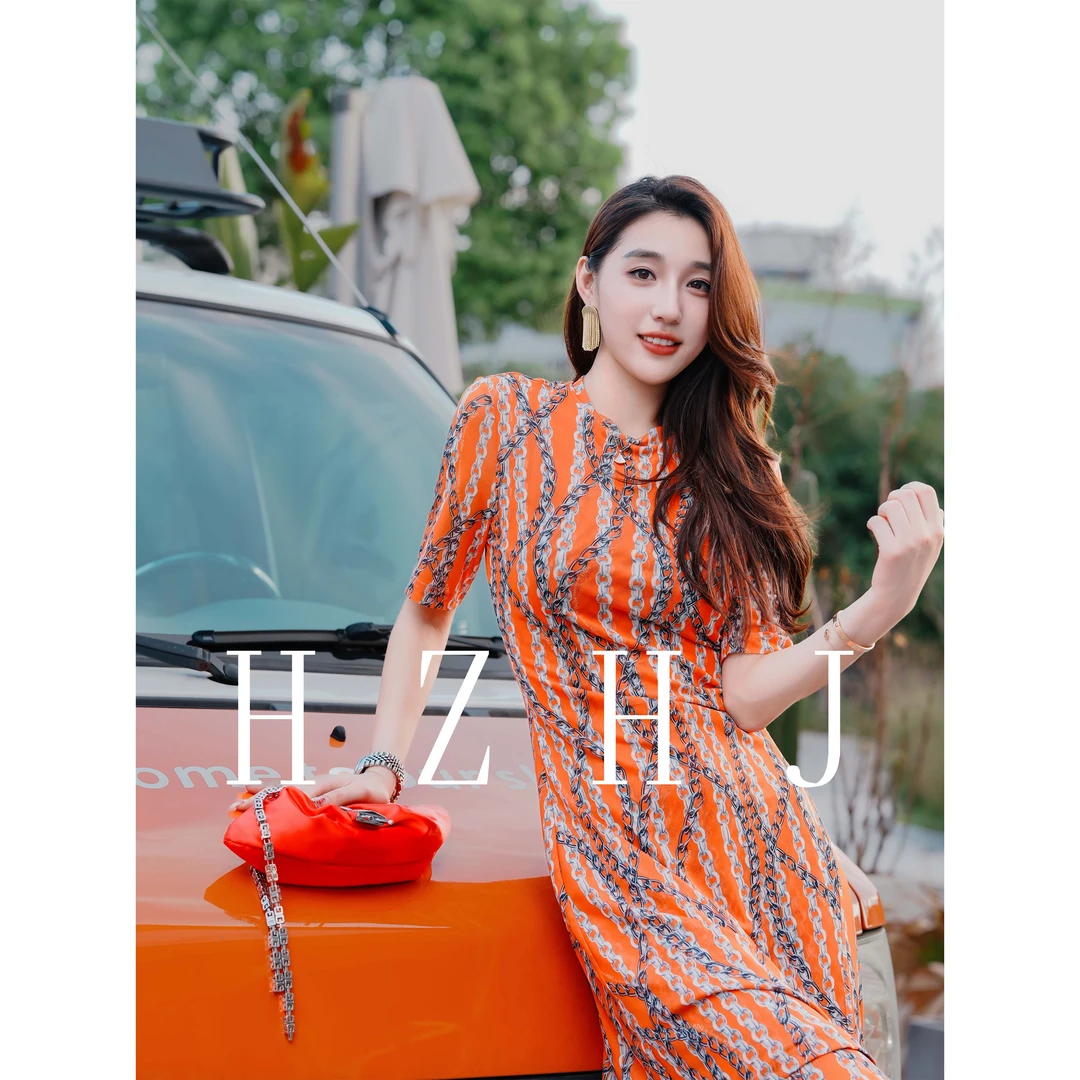 HZHJ新款原创设计师款  橘灿套装裤 显白显瘦高端轻奢洋气326