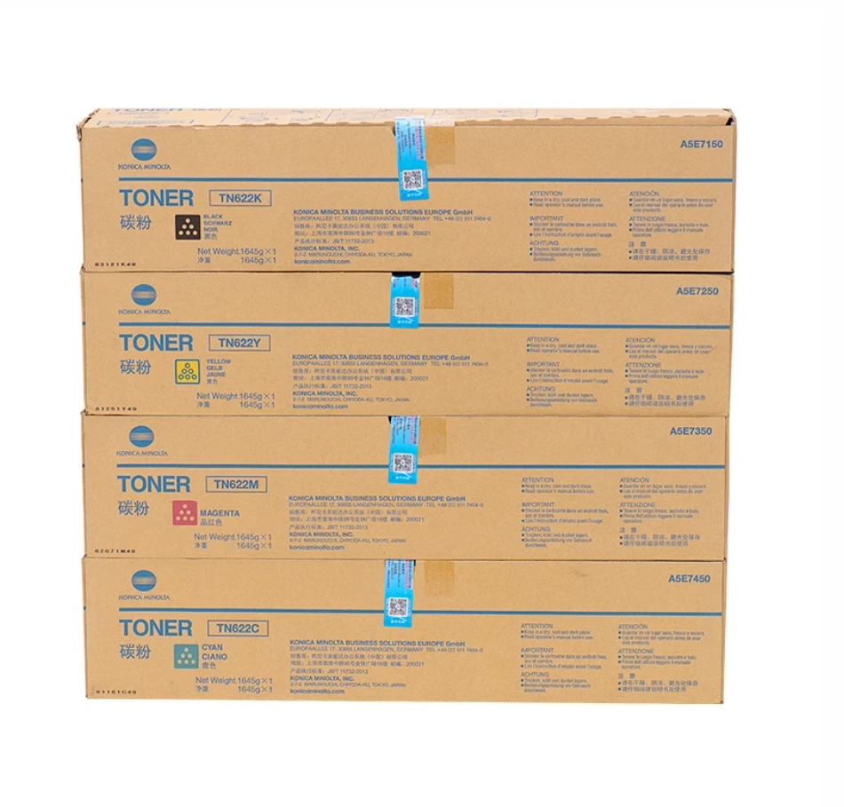 柯美C1085 C1100 C6085 C6110原装正品碳粉TN622 墨粉 带防伪