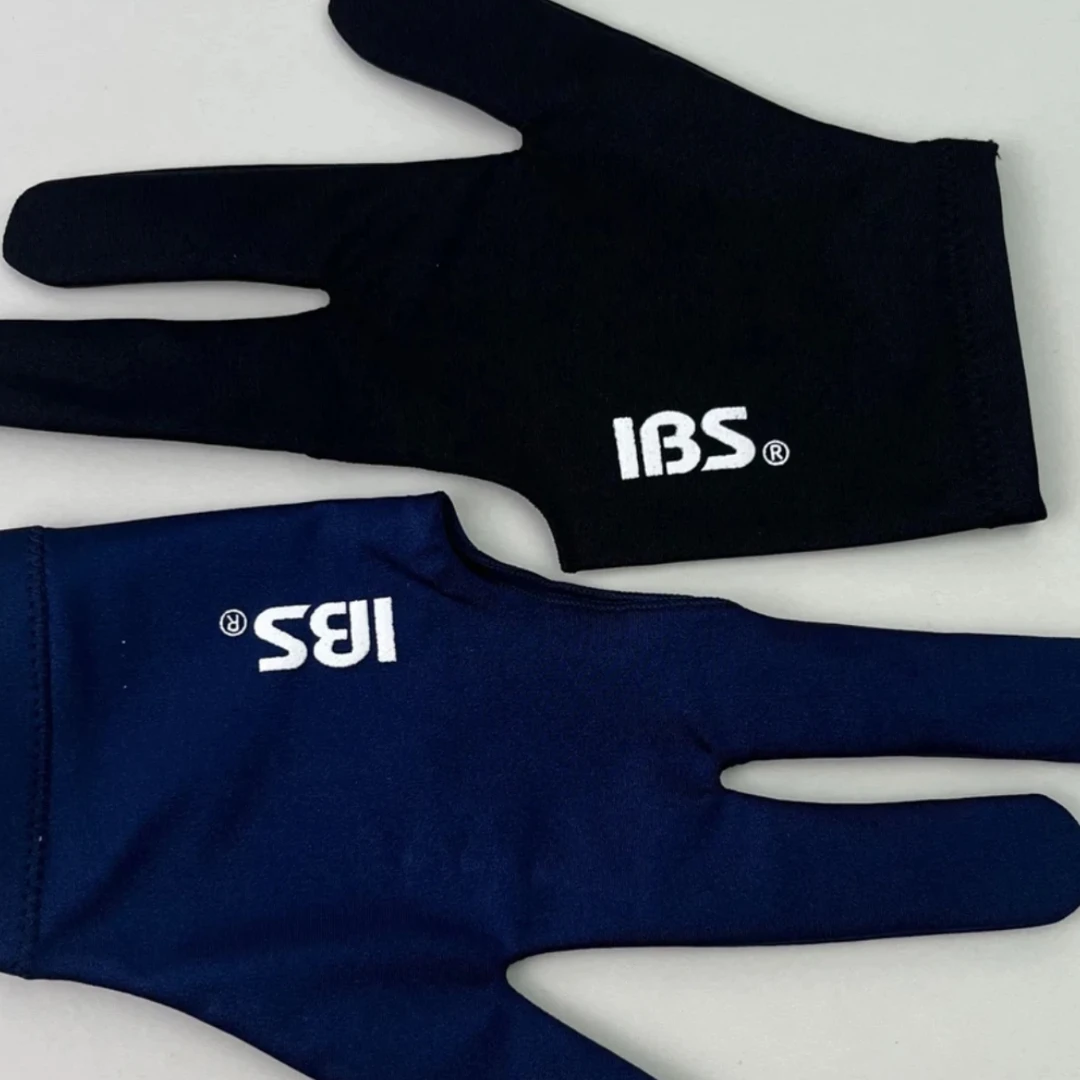 IBS高档台球三指手套薄款桌球专业高档透气手套