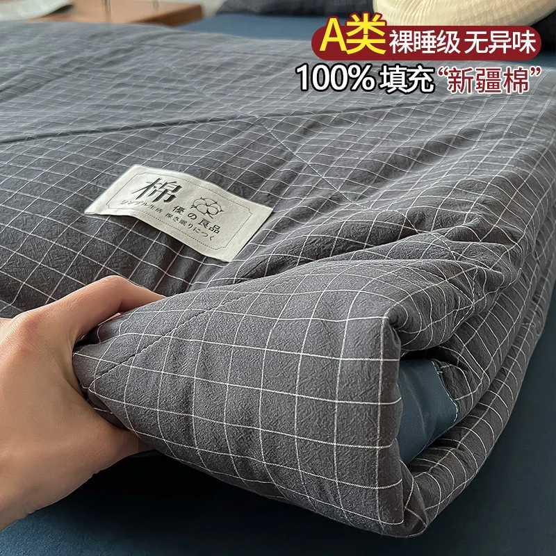 空调被夏凉被棉花被全水洗棉夏季天薄被芯被子夏被冷气被可机洗