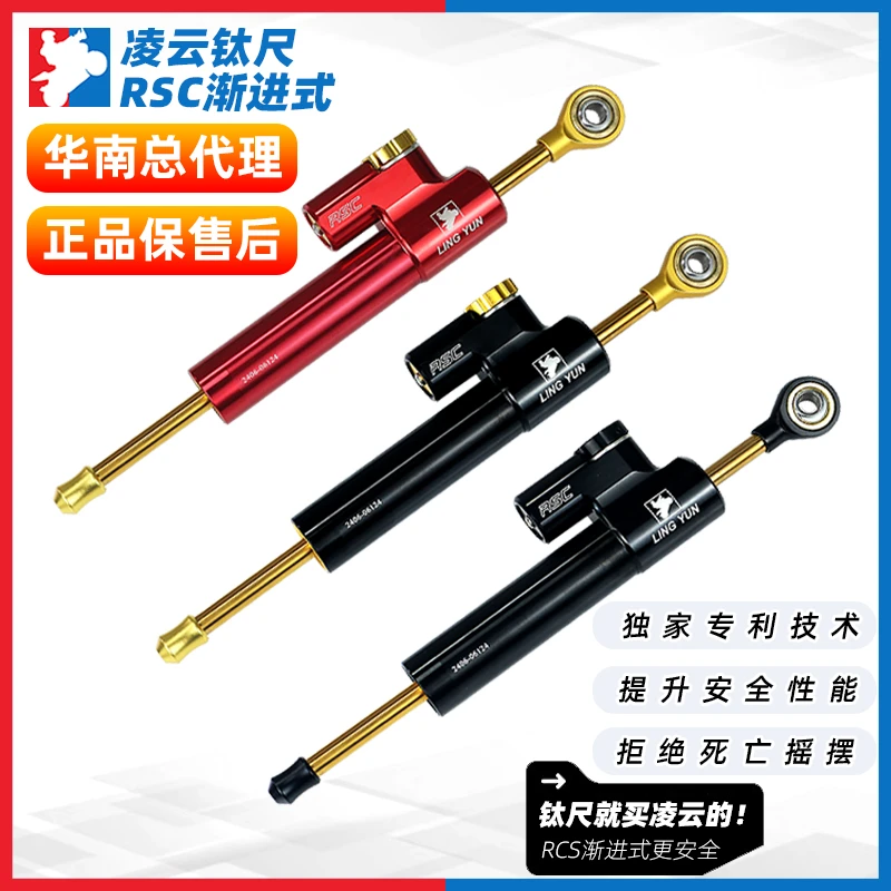 凌云钛尺 适用于凯旋1200RS 765RS 765R改装配件 方向阻尼器