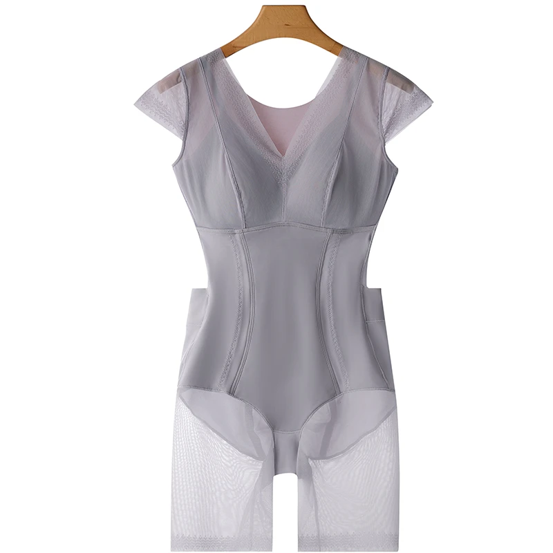 【老板娘】翘臀女神塑身衣连体产后强压收腹提臀束腰束身衣后脱式