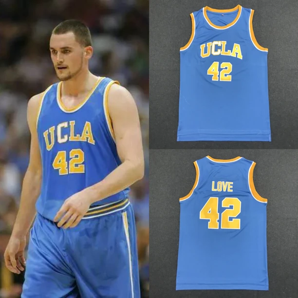 NCAA乐福42号美式篮球背心复古刺绣男篮球服球衣夏季运动训练服