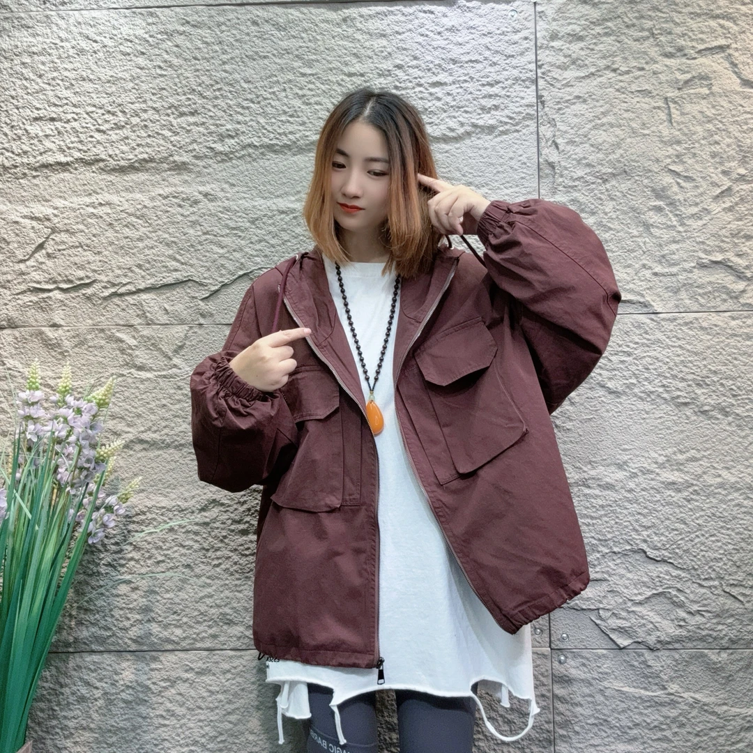 YXR&5209秋冬时尚新款外套宽松休闲大版2024双层面料