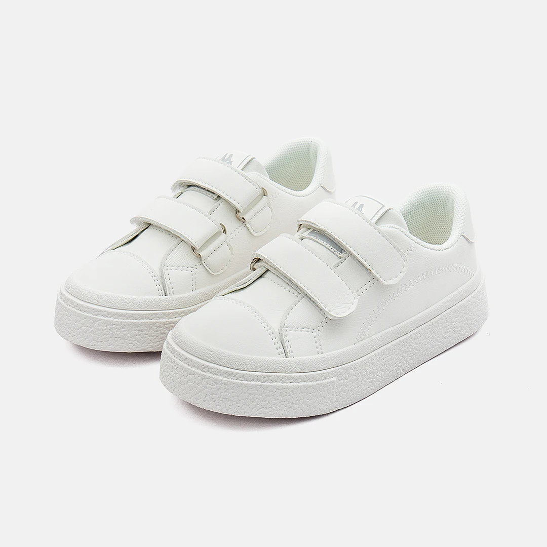 Kappa Kids卡帕儿童时尚透气中大童休闲防滑软底童鞋运动鞋儿童鞋