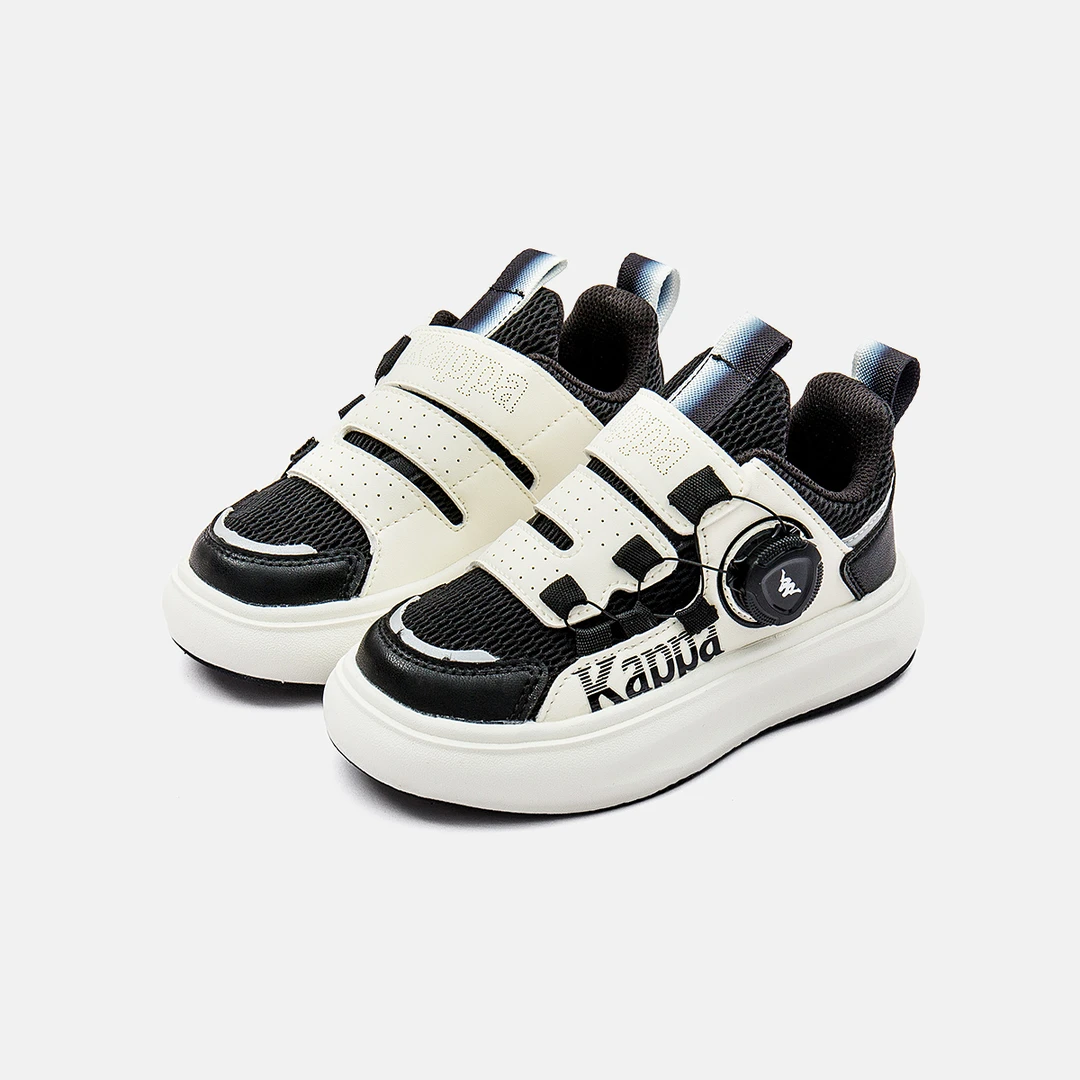 Kappa Kids秋季儿童新款中大童透气舒适男女童休闲童鞋软底运动鞋