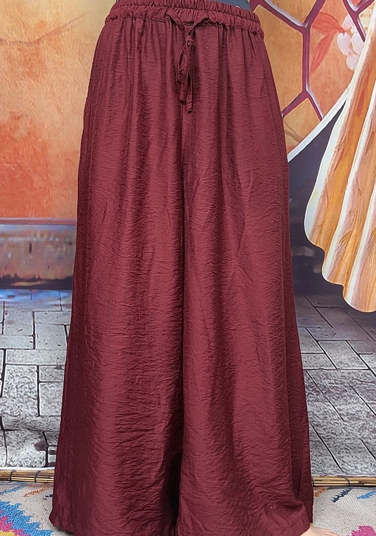 【棉娃娃原创】上新天丝麻宽松  直筒裤