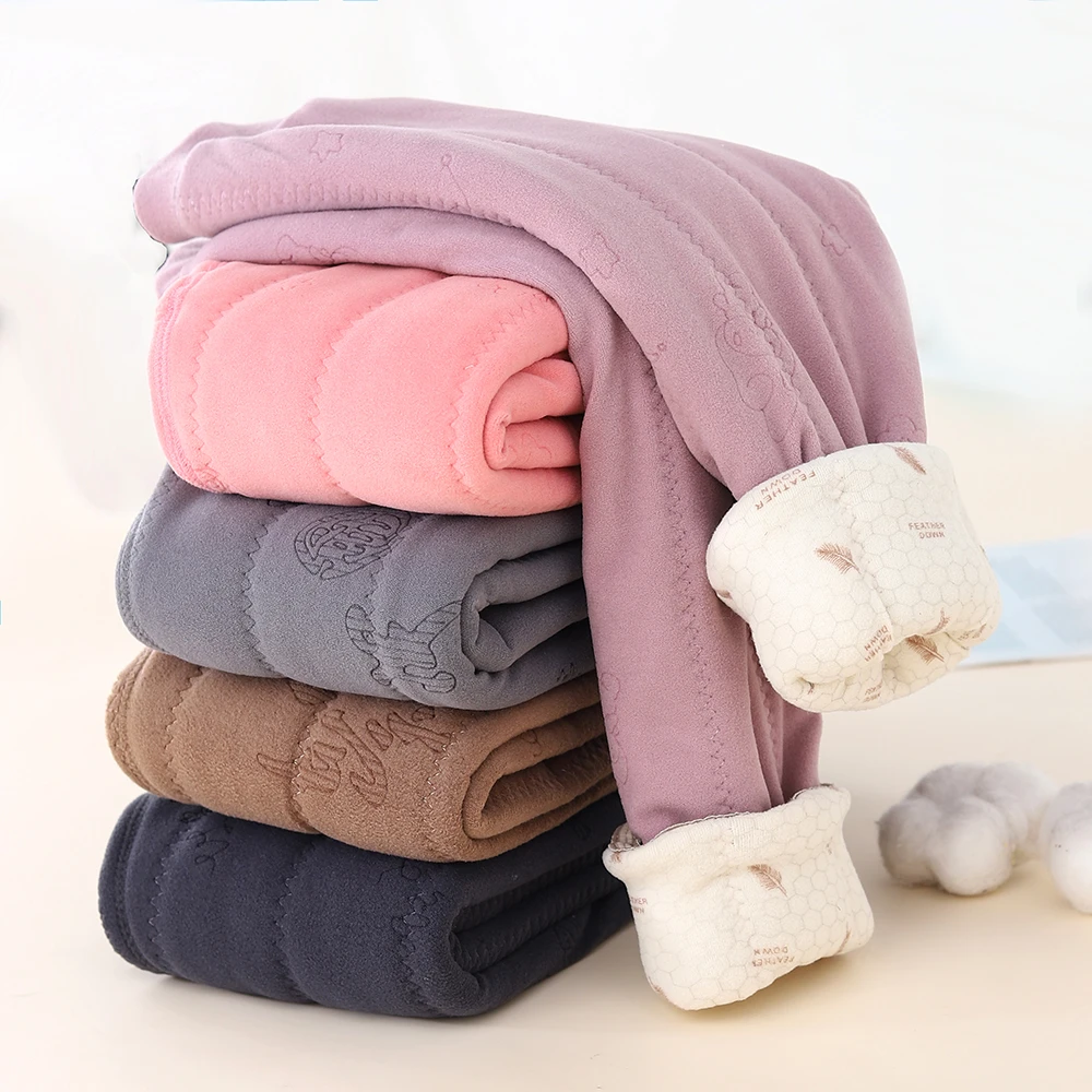 【特加厚款】男女童校服神器中大童学生加绒内穿长裤儿童加厚保暖裤