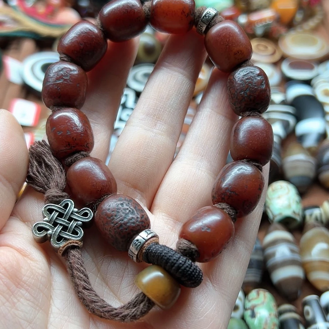 【闪购商品】玛瑙/玉髓颈饰未镶嵌老***谈