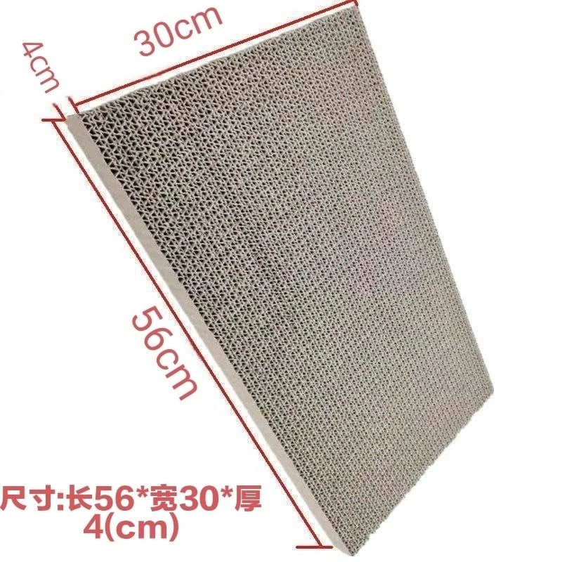 猫抓板加厚耐磨瓦楞纸不掉屑猫爪板替换芯双面可用猫咪磨爪玩具