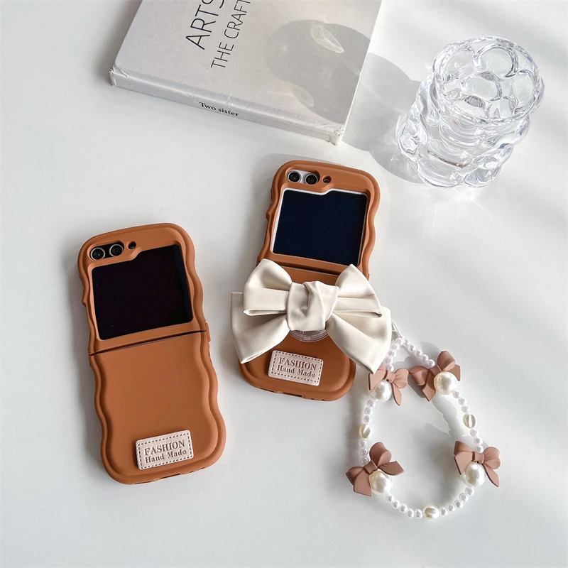 带支架三星zflip5手机壳折叠屏zflip4肤感w24flip全包硅胶软壳女