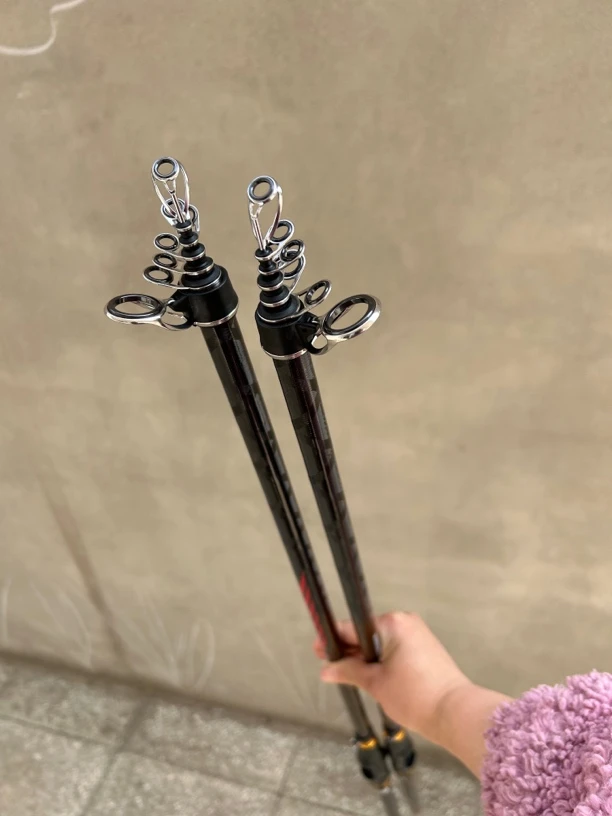 手海两用矶钓竿滑漂矶钓竿3号4号5号大导环矶竿